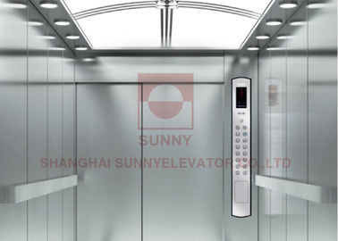 Low Noice Hastane Asansör Güvenli Ve Kararlı Hastane Yatağı Asansör 1600kg