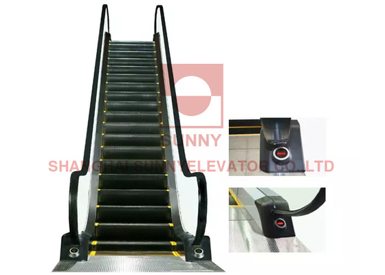 0.5m/s Paslanmaz çelik Alışveriş Merkezi Yürüyen Merdiven AC Dişli Çekiş Sistemi