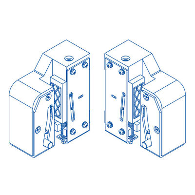 575-2800Kg P+Q Asansör Gelişmiş Güvenlik Donanımı Asansör yedek parçaları