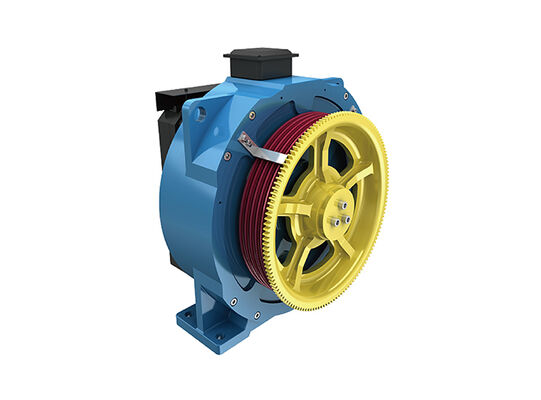 DC110V,2*1.5A ile Standart Yolcu Asansör Serisi Çekiş Makinaları