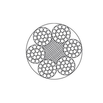 Çin Ungalvanized Steel Wire Rope 6x19+IWR, 1570-1870MPa, 3-46mm, For Lifting & Dragging, High Breaking Load tedarikçi