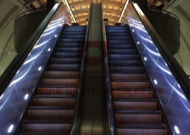 SUNNY Ticari Yürüyen Merdiven 35 Derece 1000mm Adım Genişliği Vvvf Kontrolü