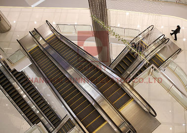 30 Derece 1000mm Adım Genişliği Vvvf Kontrollü Ticari Alışveriş Merkezi Yürüyen Merdiven