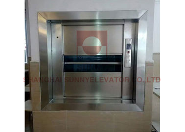 Konut Mutfak Asansörleri Dumbwaiter Gıda Asansör AC Sürücü Tipi 0.4m / S Hız