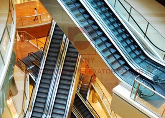 30 Derece Güvenlik Modern Paralel VVVF Alışveriş Merkezi Yürüyen Merdiven