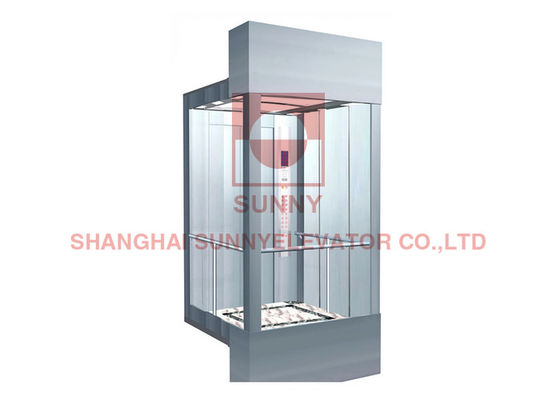 PVC Zemin Lamine Emniyet Camı 630KG MR Panoramik Asansör Asansörü