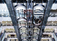 Saç Çizgisi Paslanmaz Çelik ile 1600kg Panoramik Cam Asansör Asansörü
