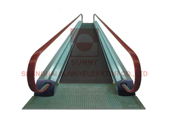 0.5m/S Enerji tasarrufu sistemi ile yürüyen merdiven ve hareketli yürüyüş yolu Paslanmaz çelik / alüminyum
