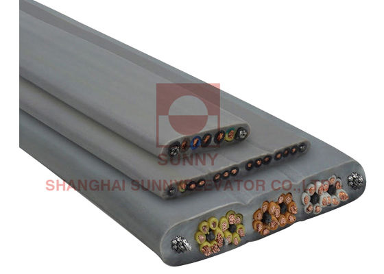 İzole kalkan Tostrengen çekirdek sektörü asansör kablosu 300/500V