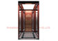 Asansör Parçaları Villa Asansör İç Tasarım PVC Zemin Paslanmaz Çelik / Tüp Işık ile
