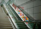 35 Derece 0.5 m / S hız ile VVVF Sürücü Açık Veya Kapalı Alışveriş Merkezi Metro Yürüyen Merdiven