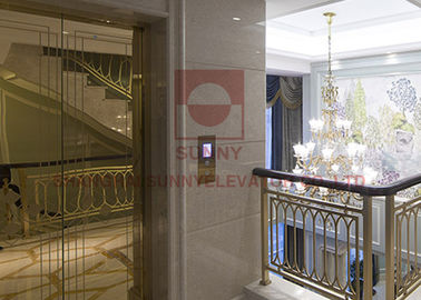 Paslanmaz Çelik 304 ile Sessiz Paslanmaz Çelik 304 Hidrolik Villa Asansör Asansörü