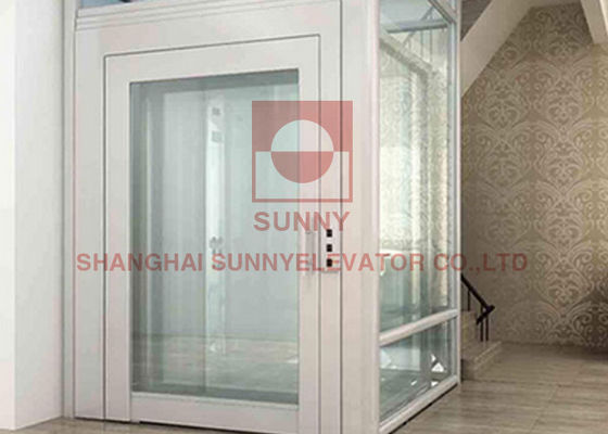 1.75m Villa Hızı Dikey 400kg Konut Ev Asansörü VVVF Asansör Kontrol Sistemi