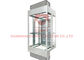 Gezi VVVF 2 Kişilik Paslanmaz Çelik Elemanlar Ev Kullanımı İçin Asansör Asansörü