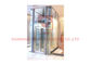 VVVF 800kg Ofis Binası MRL Ev Makine Odası Daha Az Asansör
