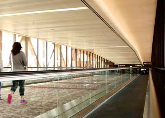 Büyük Yolcu Akışı İçin Otomatik Hareketli Yürüme Yolu Yürüyen Yürüyen Merdiven