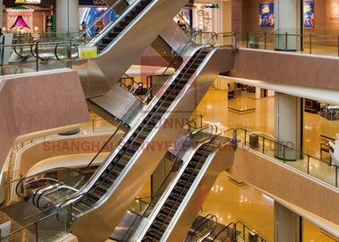 FUJI Vvvf Kontrolü Üstün Kalite Düzgün Çalışan 35 Derece Alışveriş Merkezi Yürüyen Merdiveni